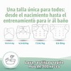 wegreeco - Paquete de 6 pañales de tela con 6