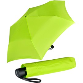 Doppler Mini Zero Magic Pocket Umbrella with Automatic Open/Close, Lime punch