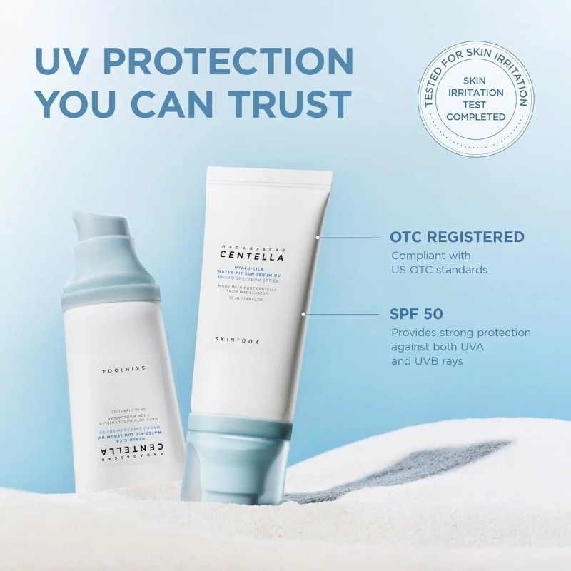 SKIN1004 Madagascar Centella Hyalu-Cica Water-Fit Serum UV 50ml OTCnet weight: