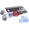 MED-Q Pill Box Dispenser with 14 Compartments, 2 Electronic Wipes,