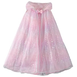 KICHOUSE Lightweight Boys and Girls Cloak Creative Cape Hood Masquerade Costume for Party Comfortable and Sturdy for Children