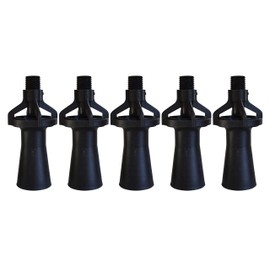 4Spray Eductor Nozzle - NPT Fluid Mixing Eductors - Glass Reinforced Polypropylene - Minimal Maintenance and Clog Resistant Tank Mixing Agitation Nozzles - 1/2 inch (5 Count)