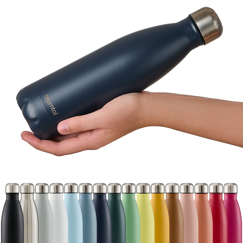 Blumtal® Charles Stainless Steel Drinking Bottle, Thermos Flask 1000 ml,