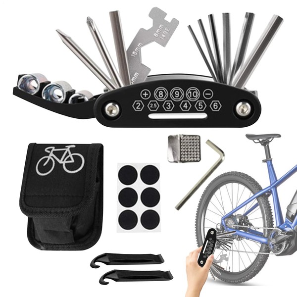 Cycling Patch Repair Kit - Rust-Proof Cycle Tire Patch Kit
