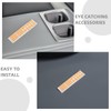 Mikinona 2pcs Car Window Stickers Glow in The Dark Decorative