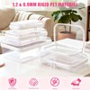 Clear Diaper Bag Organizer Pouches, Hard Shell Zipper Case for