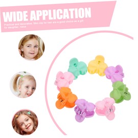 WOONEKY 20pcs Mini Hair Clips for Girls Bow Jaw Clips Hair Decorations for Boys and Girls