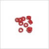 Gemini Taurus II & 3 Red Gear Grommets – 10-Pack