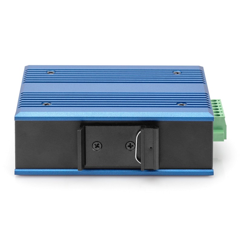 DIGITUS Industrial Gigabit Media Converter - 1 RJ45 Port, 1