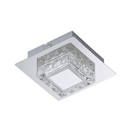 Briloner Leuchten LED Ceiling Light with 1 x 5 W 400 lm, Chrome 3549–018