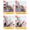 3-Piece 2-in-1 Groove Cleaning Brush Window Track Cleaning Tool with