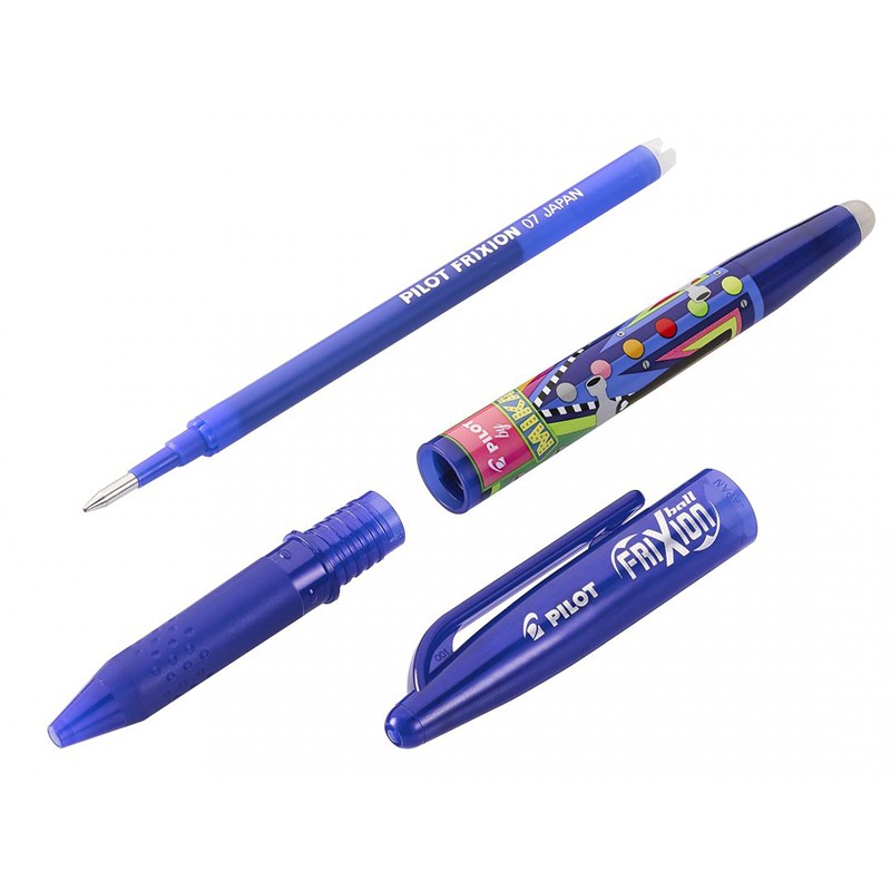 Pilot FriXion BALL 07 MIKA design Erasable Pen Black Ink