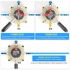 TAILONZ PNEUMATIC Rotary Lever Hand Valve HV-04 1/2”BSP Air Flow