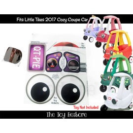Toy Restore Replacement Stickers fits Little Tikes 2017 Cozy Coupe Car (Purple)