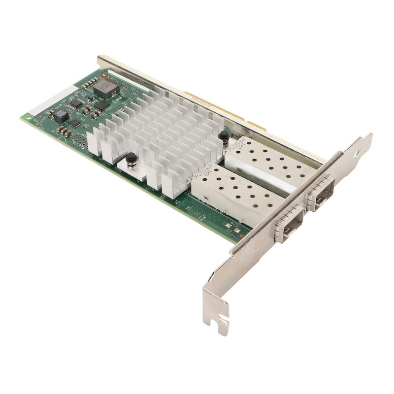 Server Adapter 10Gbps 2 SFP Ports PCI Express X8 Plug