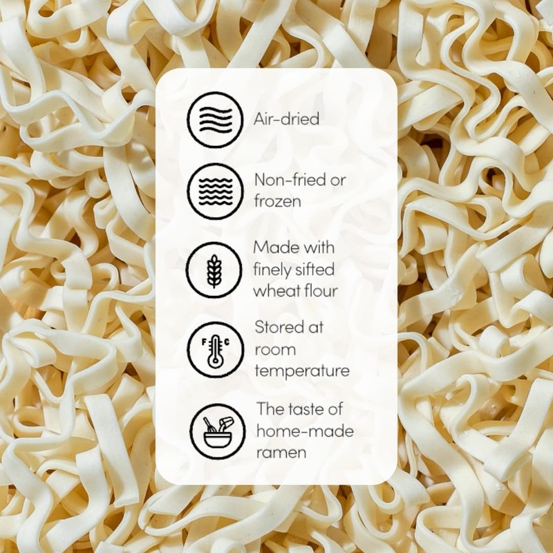 A-Sha Healthy Asian Instant Noodles with Sauce Pack | Best