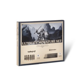 Vallejo 772206 Paint and Brush Set Game Colour