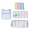 Pocket Thermal Printer with 5 Roll Paper Wireless HD Print