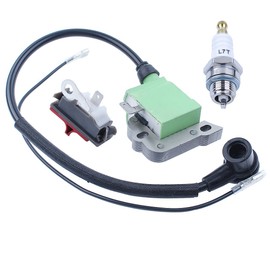 Mtanlo Ignition Coil Stop Switch fit For Husqvarna 51 55 EPA 55EU1 55 Rancher 503 90 17-01 , Ignition Coil , On-Off Switch , Spark Plug