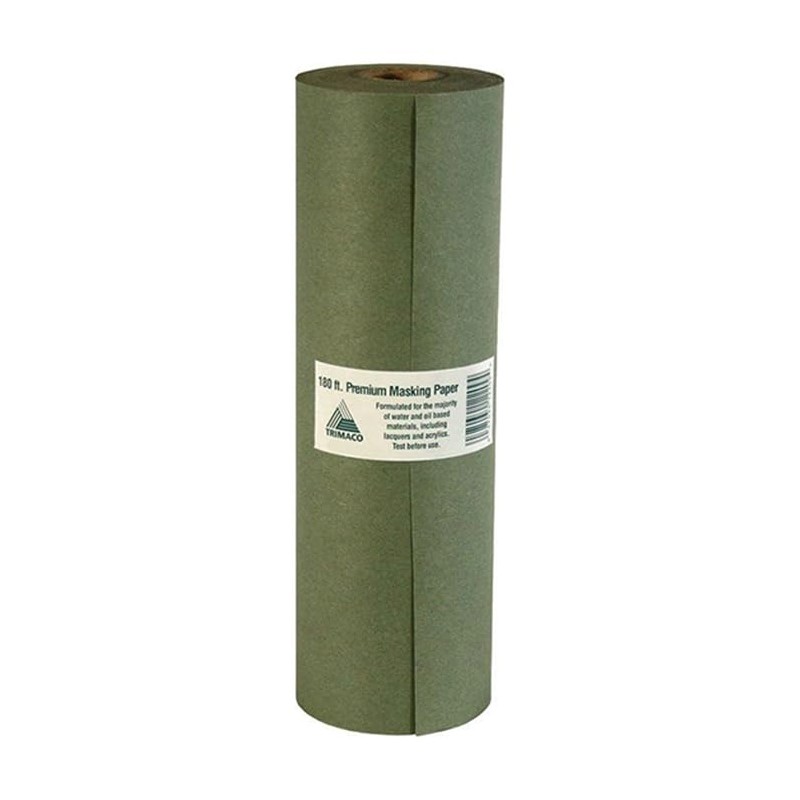 Trimaco Easy Mask 15-inch x 60-yard Green Premium Masking Paper