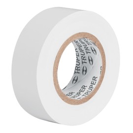Truper M-22B, Cintas de aislar, 9 m x 19 mm, blanca