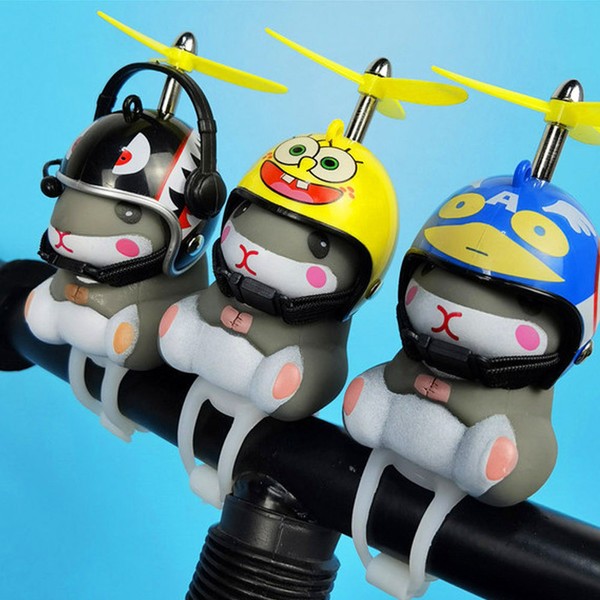 Hamchi bicycle bell lamp bell (including helmet), Hamchi lamp bell