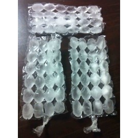 Disposable Ice Cube Bag 42 Pack (1176 Ice Cubes, 42 Bags)