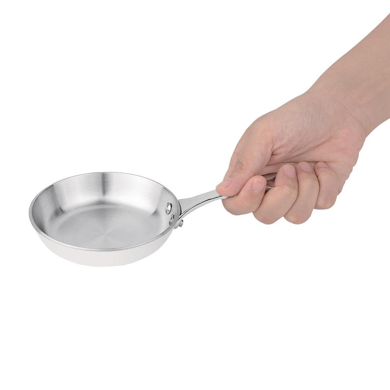 Vogue GG027 Tri Wall Mini-Bratpfanne, 120 ml/100 x 100 x