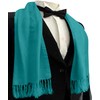CJ Apparel Teal Green Men's Nepalese Solid Colour Fashion Scarf