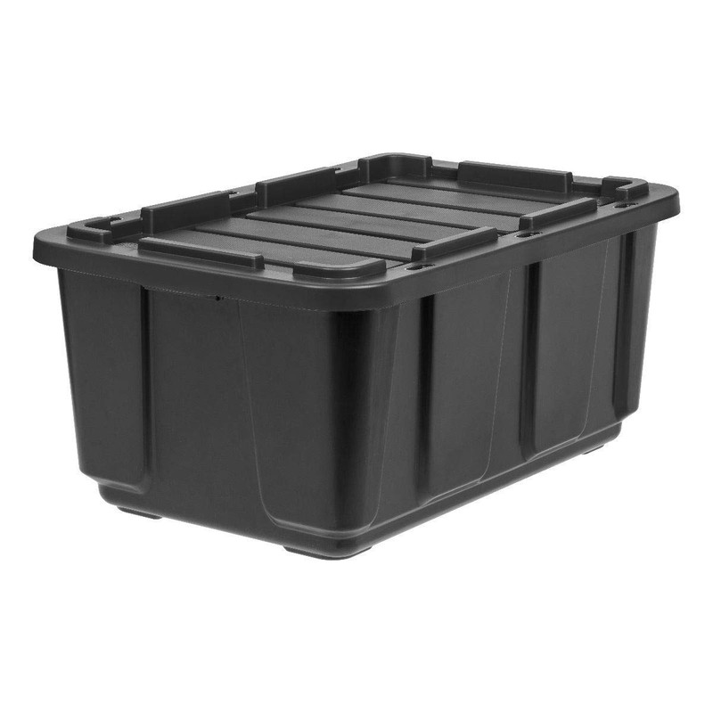 IRIS USA 589090 27 Gallon Utility Tough Stackable Plastic Storage