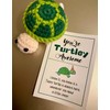 Positive Turtle with Affirmation Card, Crochet for Turtle Lovers, Funny