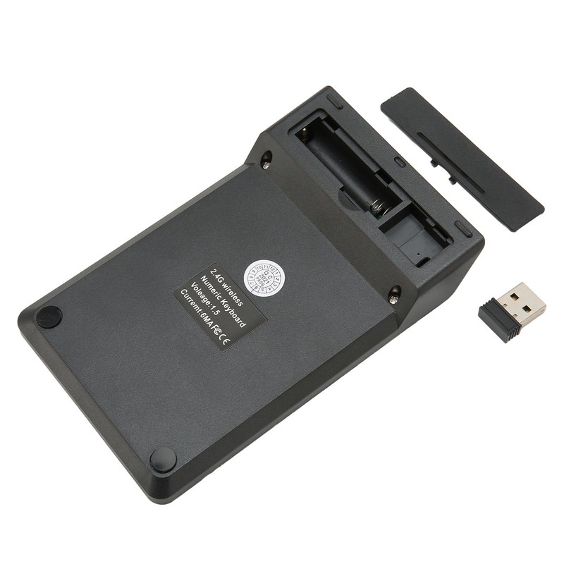 2.4G Wireless Numeric Keypad Chocolate Keys Plug and Play 18