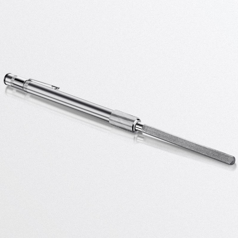 Honoson Diamond Glass File Crystal Repair File Metal Grit Tool