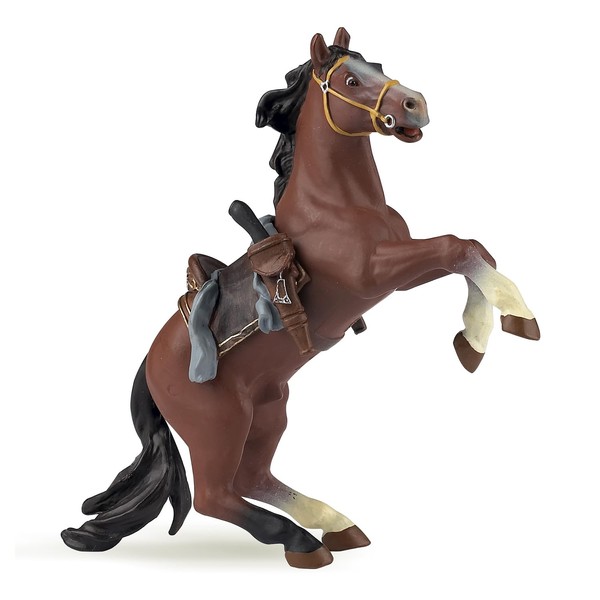 Papo Horse of Musketeers Figure, Papo 39905 Horse of Musketeers Medieval-Fantasy Figurine, Multicolour