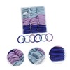 VICASKY 90pieces Decorative Nylon Hair Ties for Girls of Lightweight