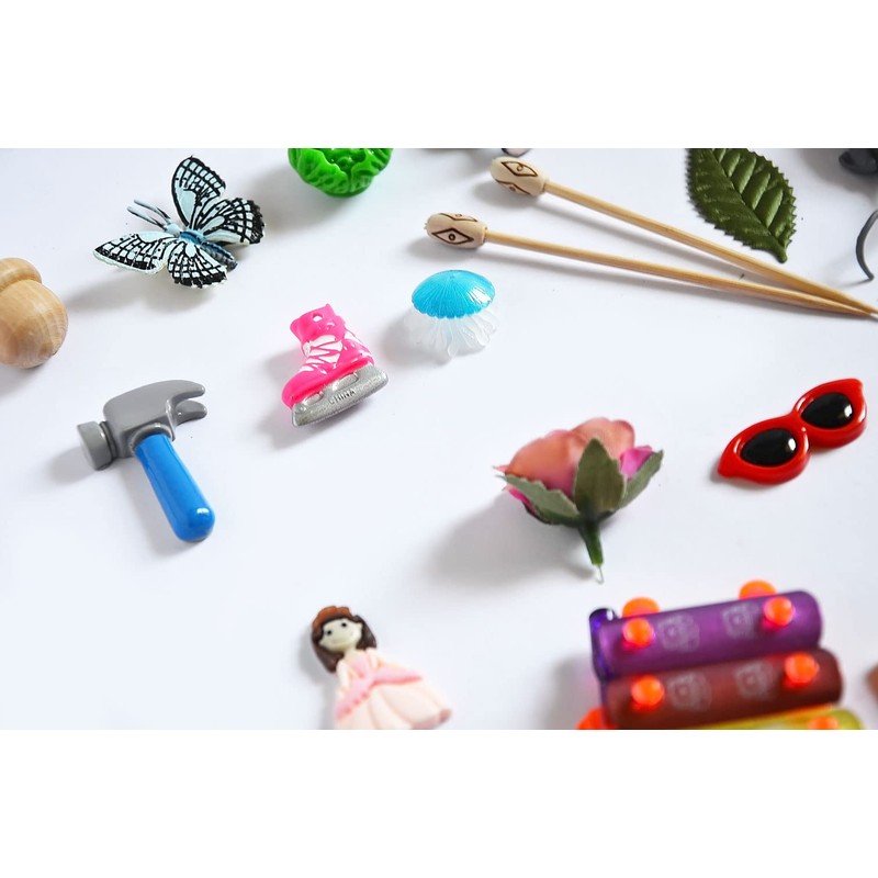 TomToy Acorn Alphabet Objects Set for Montessori ABC Box, Set