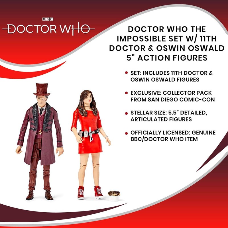 Doctor Who The Impossible Set w/ 11th Doctor & Oswin