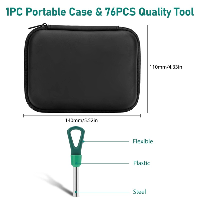 Linkstyle Terminal Removal Tool Set for Car, Car Cable Plug