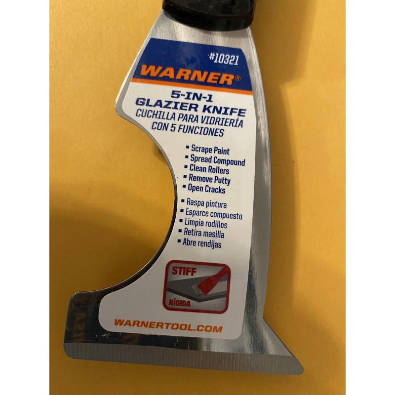 Warner 5-in-1 Glazier Knife Part #10321
