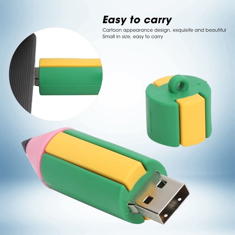 Flash Drive USB U Disk Pencil Model Memory Stick Mobile