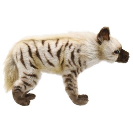 Hansa Stripped Hyena Plush Soft Toy - 33cm. 6210