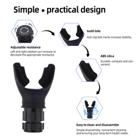 kinleed Oxyflow Portable Adjustable Trainer for Oral and Muscular Exercise-Designed for | Yoga | Cycling | Mountaineering | Runningfor Daily Fitness Training, Easy to Clean