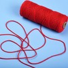 100m Red Christmas Twine Cotton String Natural Jute Rope Baker