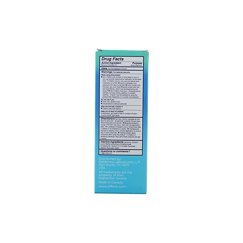 Differin Daily Deep Cleanser Sensitive Skin Formula, 4 Ounce