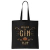 clothinx Shopping Bag After Me The Gin Flood - Black