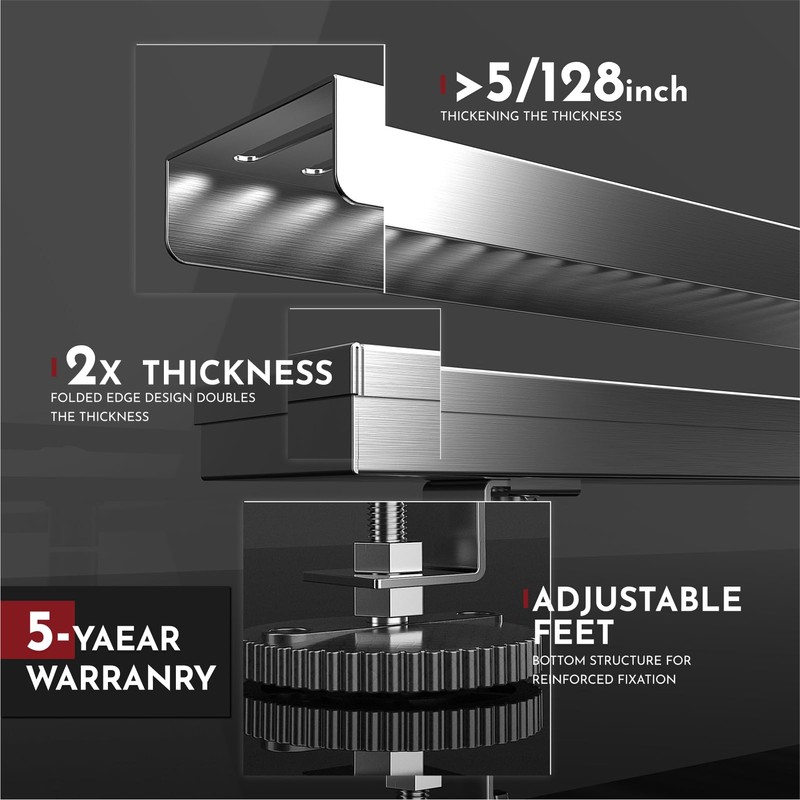 WEBANG 12 Inch Linear Shower Drain Rectangular Floor Drain with
