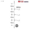 Gamakatsu Light Medium Deep Field Rig (3) FD163 #18 -10.