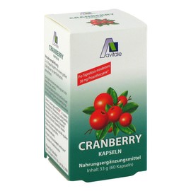 Avitale Cranberry 400 mg, 60 Capsules, anti-wrinkle Booster 33 g