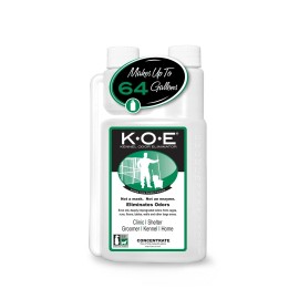 Thornell KOE Kennel Odor Eliminator Concentrate, Great for Cages, Runs, Floors