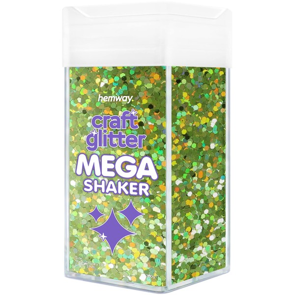 Hemway Bulk Glitter 360g / 12.7oz MEGA Craft Shaker Glitter